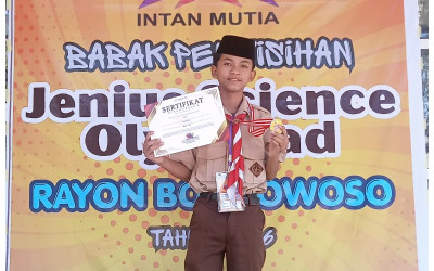NAUVAL FEBRIYANTO SISWA BERPRESTASI YANG KEMBALI MERAIH GELAR JUARA